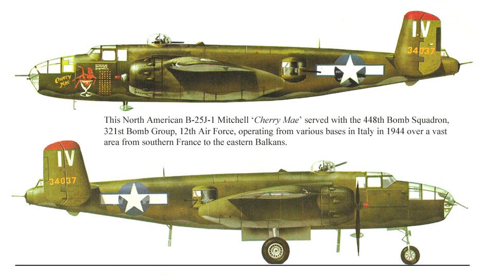 North American B-25J-1-NA Mitchell