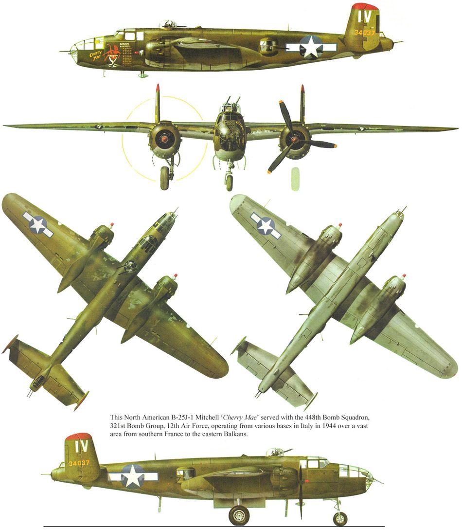 North American B-25J-1-NA Mitchell