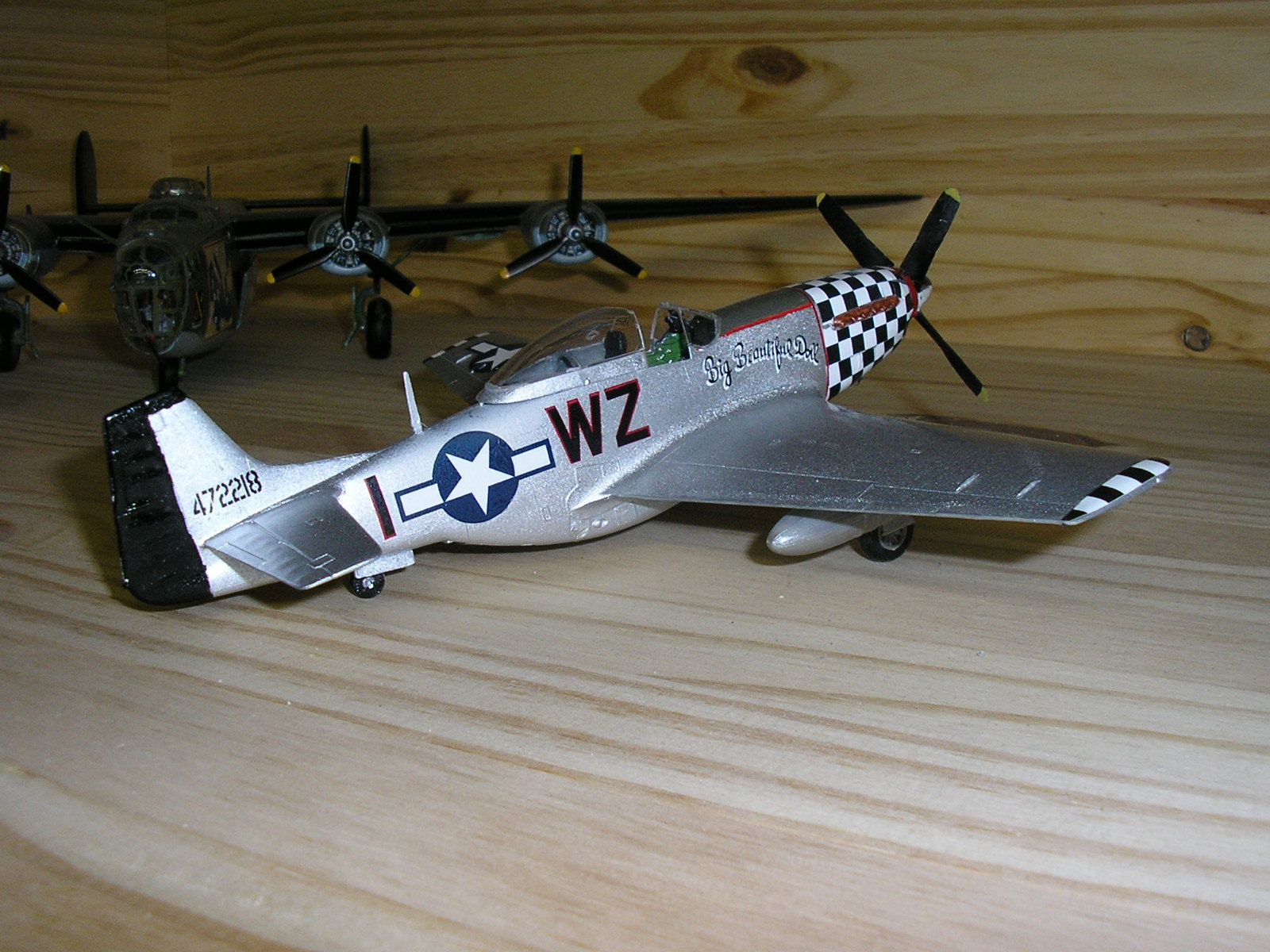 North American P-51 Mustang Back/Starboard
