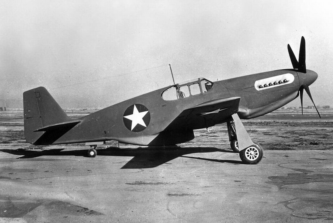 North American XP-51B Merlin Mustang prototype (1)