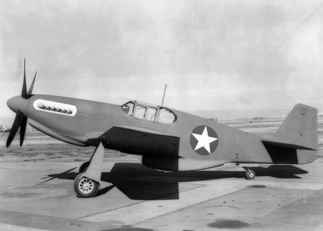 North American XP-51B Merlin Mustang prototype (2)