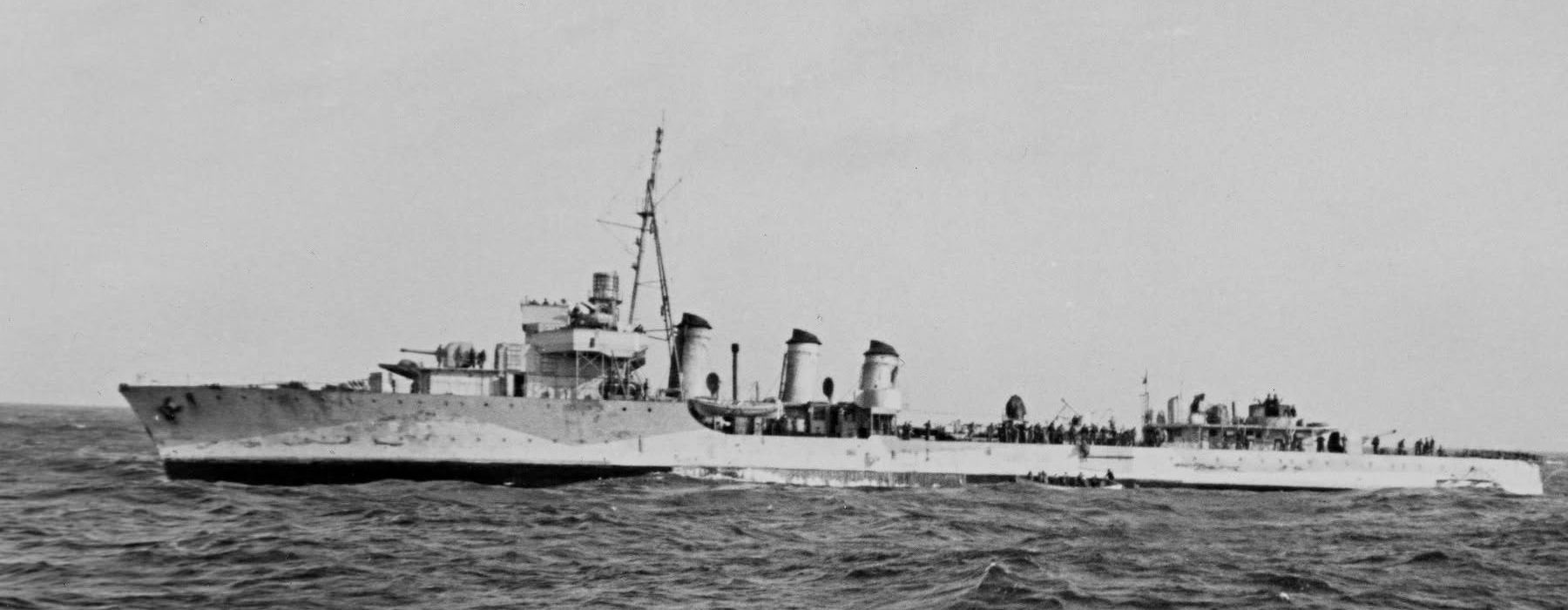 ORP Burza, the  Atlantic, 1943