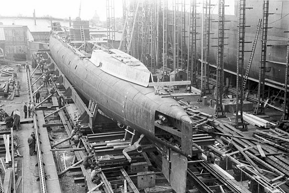 ORP Orzeł under construction at the Dutch shipyard De Schelde in Vlissingen (3)