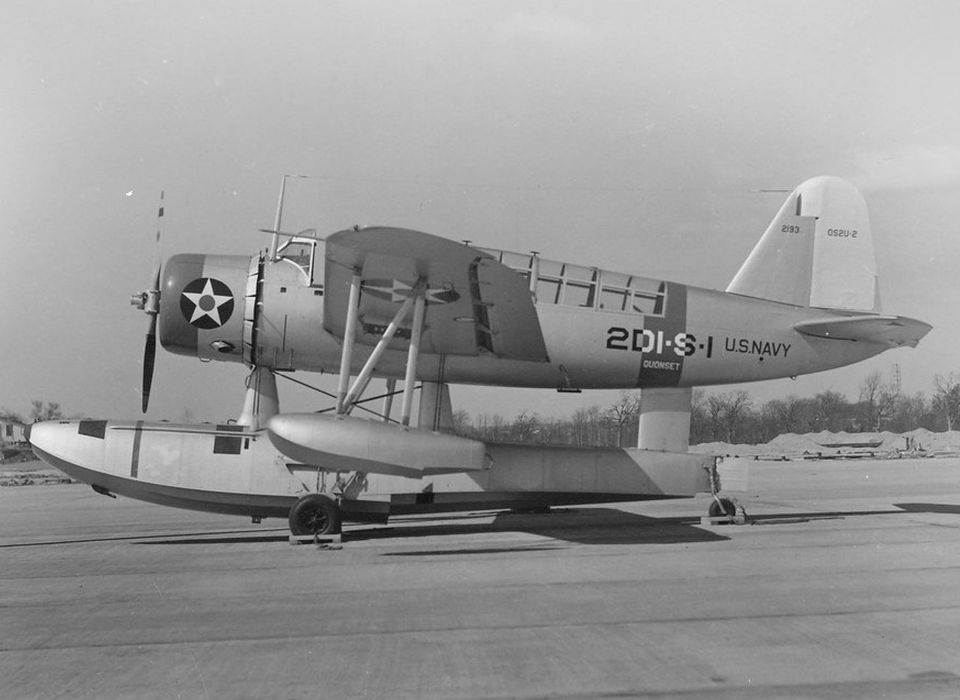 OS2U-2 Kingfisher, BuNo. 2193, VS-2, 1941