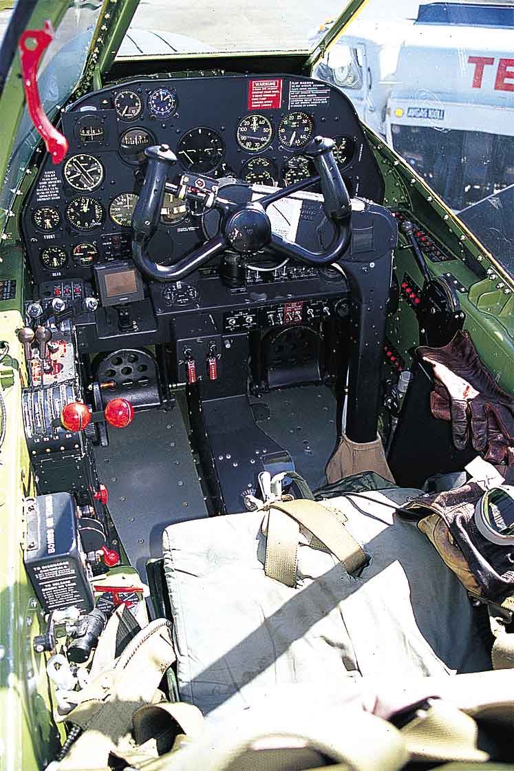 P-38 cockpit