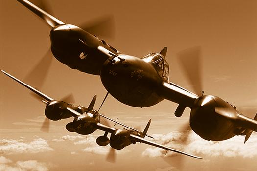 P-38 Lightnings