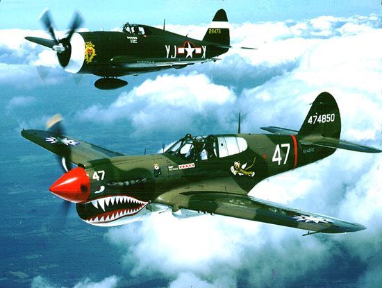 P-40 and P-47