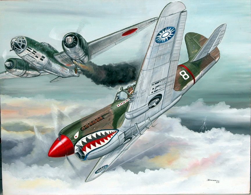 P-40 by Loy Drendel