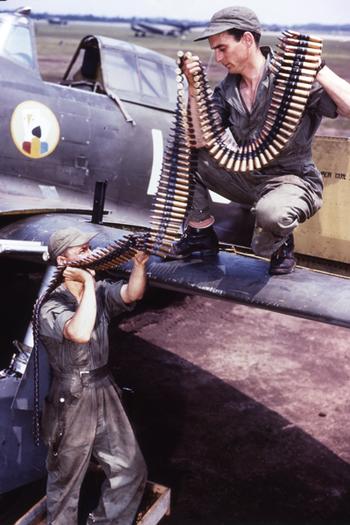 P-40 Gun Load