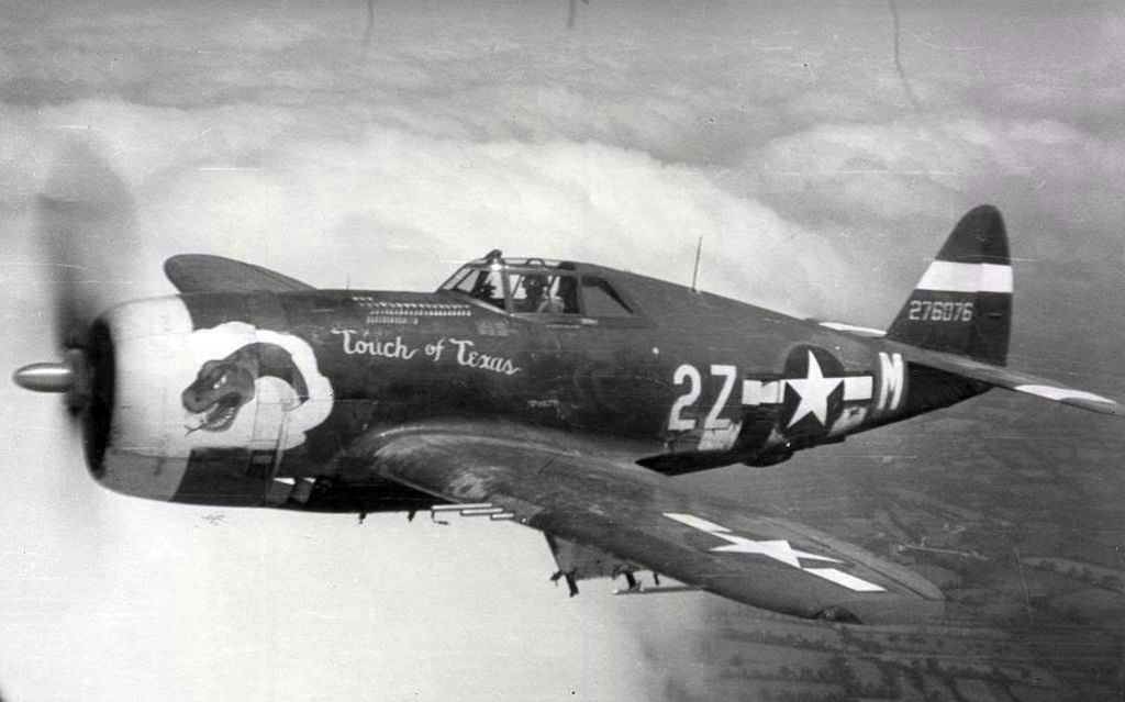 P-47D-16-RE, "Touch of Texas" of the 510FS, 405FG, 1944