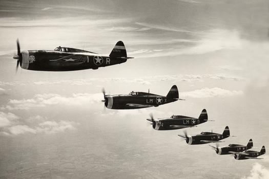 P-47D Formation, 1943