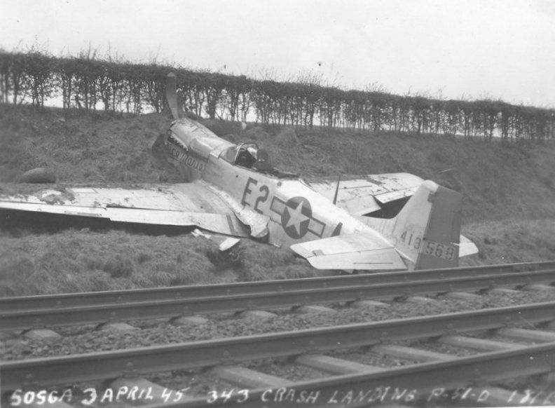 P-51 crash