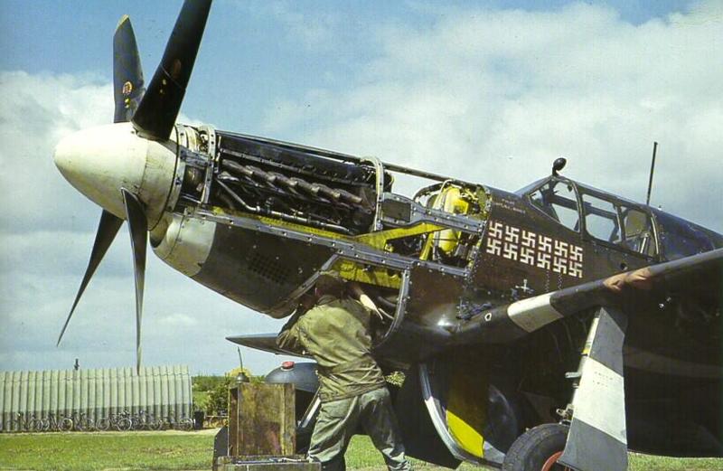 P-51 from Steeple Morden, U.K.
