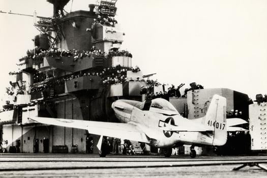 P-51 Mustang Carrier Trials