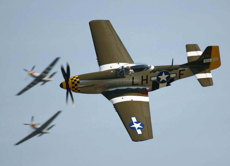 P-51 Mustangs