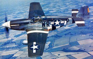 P-51 of the 355th FG, Steeple morden, U.K.