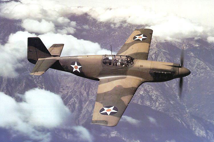 P-51B Mustang (early Version- early camo)