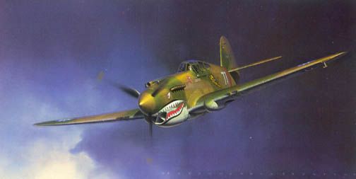 P40 in Clouds