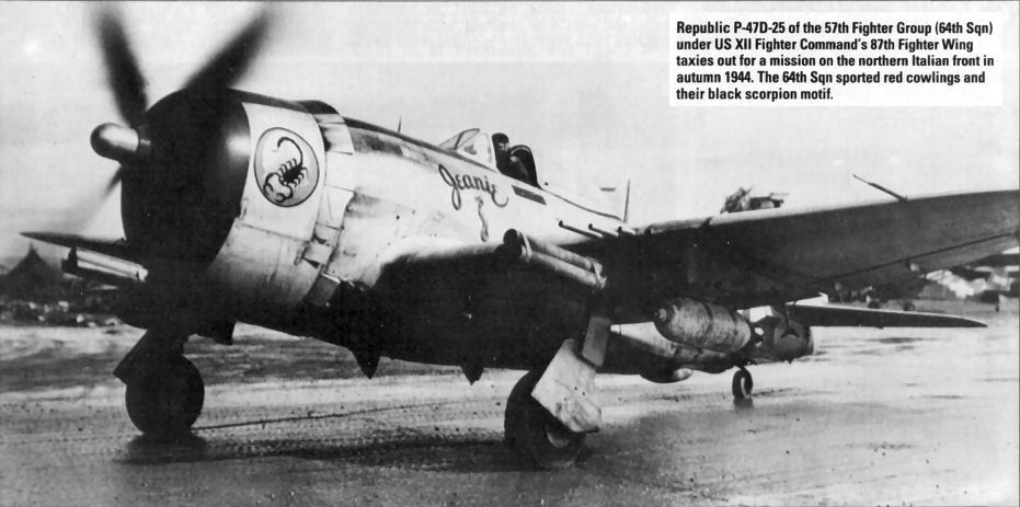 P47D-25 57FG Fighter bomber