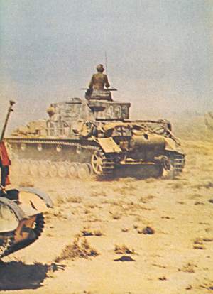 Panzer 4 in Africa.