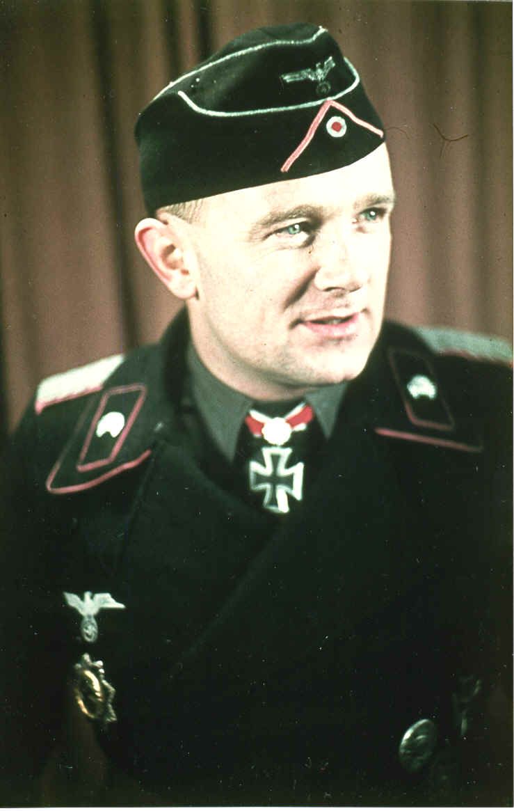Panzer Commander Bernhard Sauvant