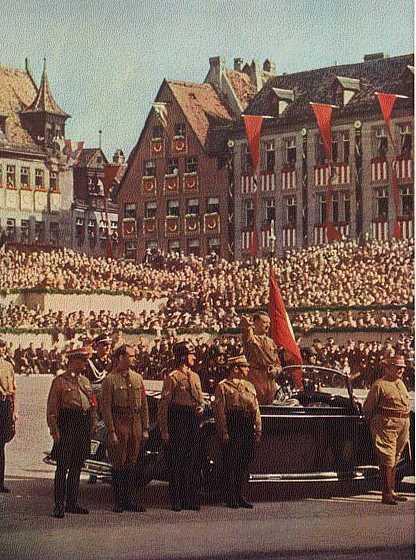 Parade of the Nationalsocialisten Germany.