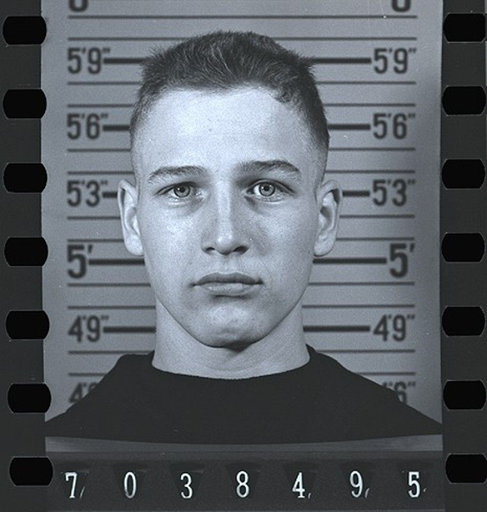 Paul Newman in the Navy, c.1943
