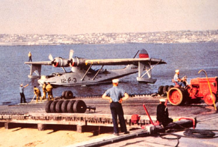 PBY seaplane in San Diego