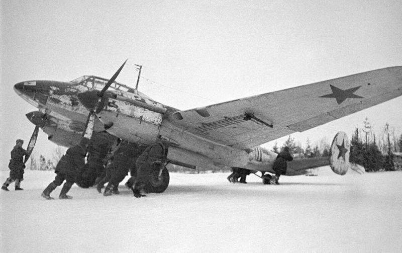 Petlyakov Pe-2,  the winter 1942/1943