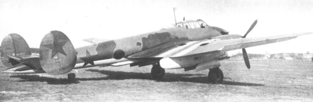 Petlyakov Pe-2I prototype, 1941