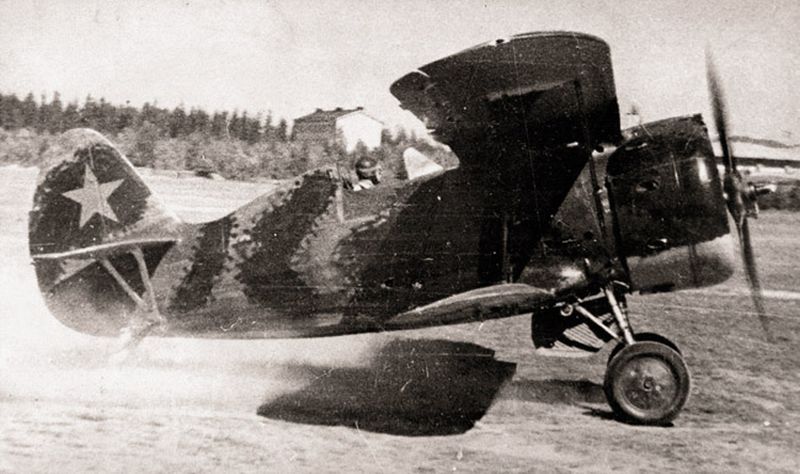 Polikarpov I-153, 7 IAP,  1941