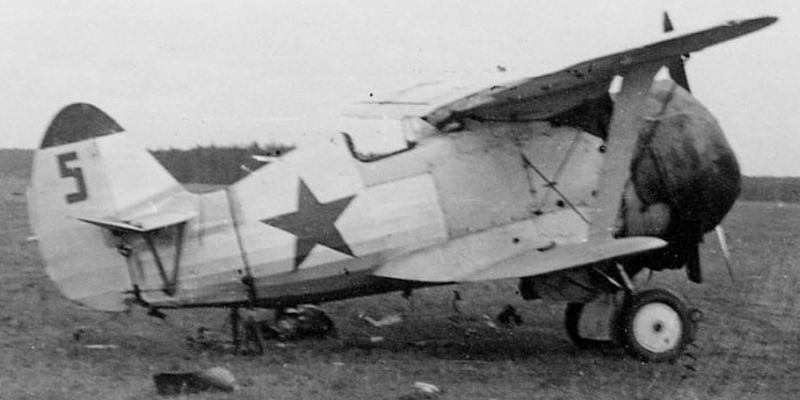 Polikarpov I-153 "Red 5",  1941