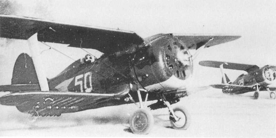 Polikarpov I-153 "White 50"