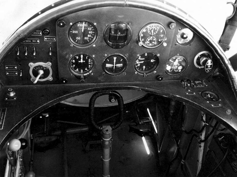 Polikarpov Po-2 (U-2) cockpit