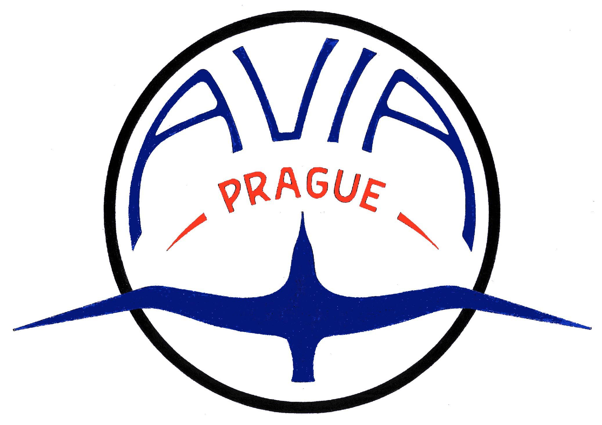 Prewar AVIA Aircraft Factory Logo