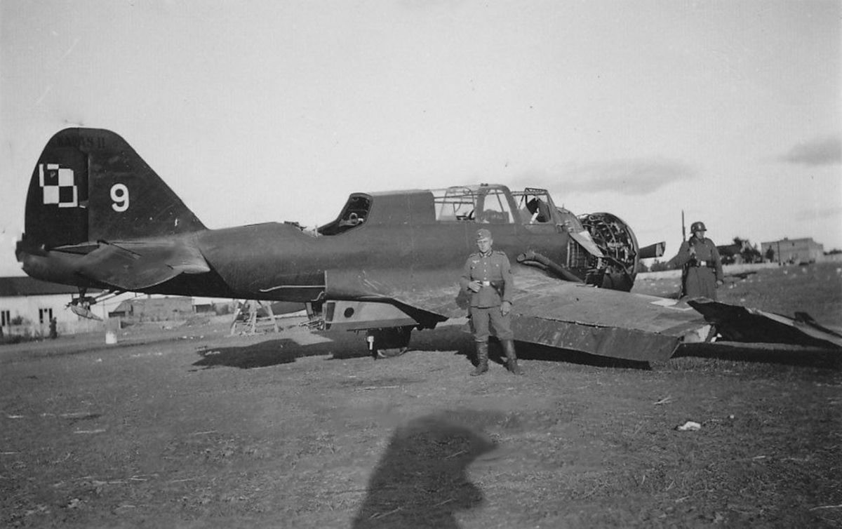 PZL 23 Karaś II  "White 9", 1939