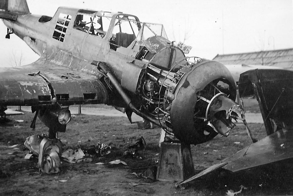 PZL 23 Karaś "White 5", no. 44.62,  the 21st Light Bomber Squadron, 1939