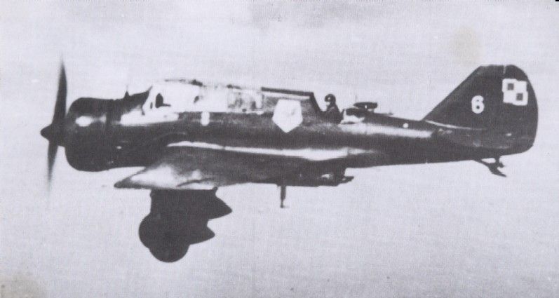 PZL 23B Karaś "White 6", 41 BS.