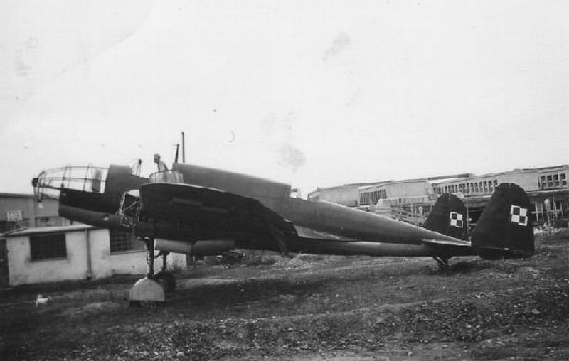 PZL 37/II Łoś prototype captured by Germans in 1939 (1)