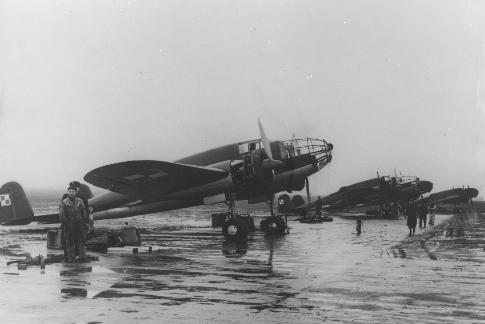 PZL-37A bis Łoś,  Warsaw 1939