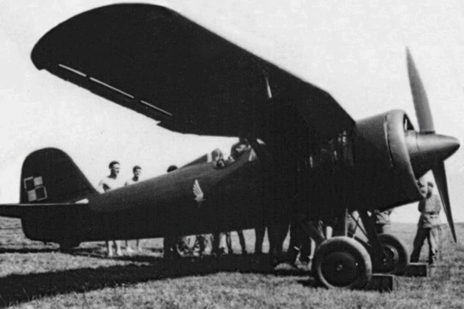 PZL P-11a of the CWL in  Dęblin