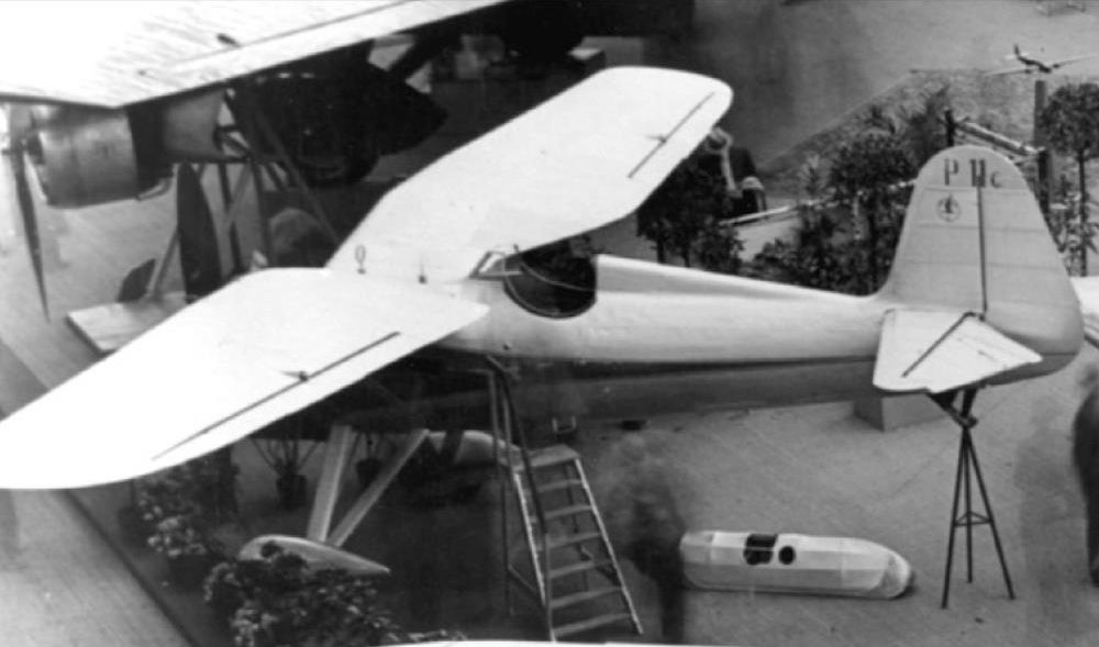 PZL P-11c prototype, the International Paris Air Show, 1934 (1)