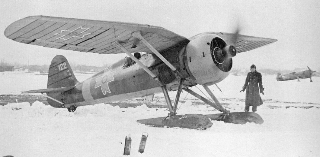 PZL P-11F no. 122, Romanian AF