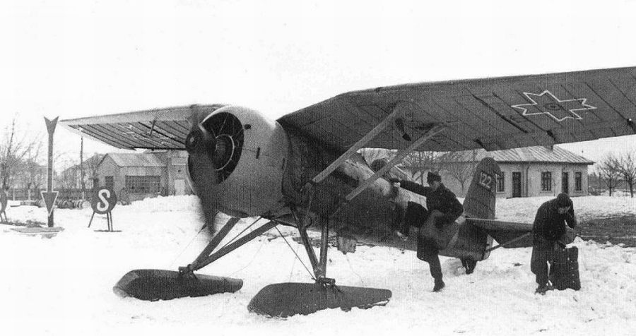 PZL P-11F no. 122, the Romanian AF