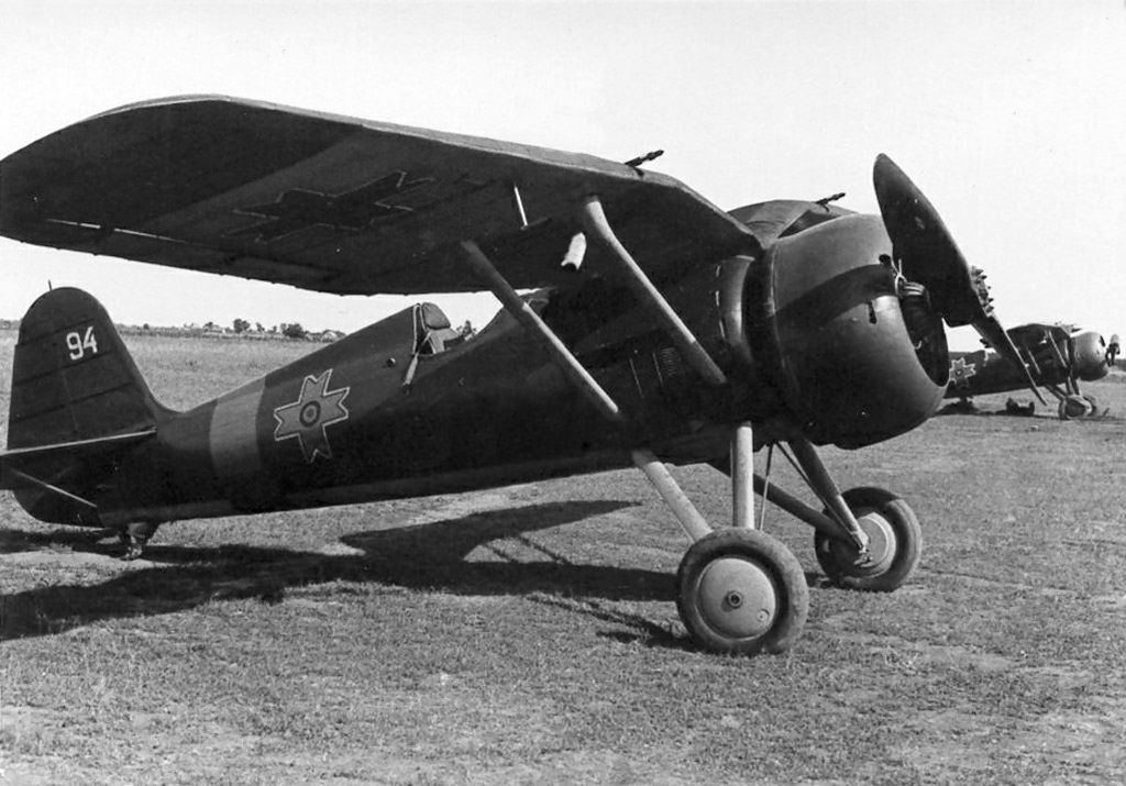 PZL P-11F no. 94, the Romanian AF
