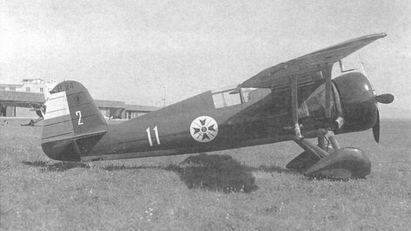 PZL P-24B "White 11",  Bulgarian AF