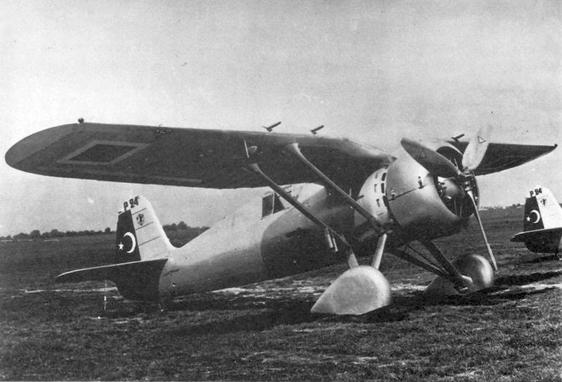 PZL P-24C of the Turkish AF, Okęcie airfield, Poland, 1936