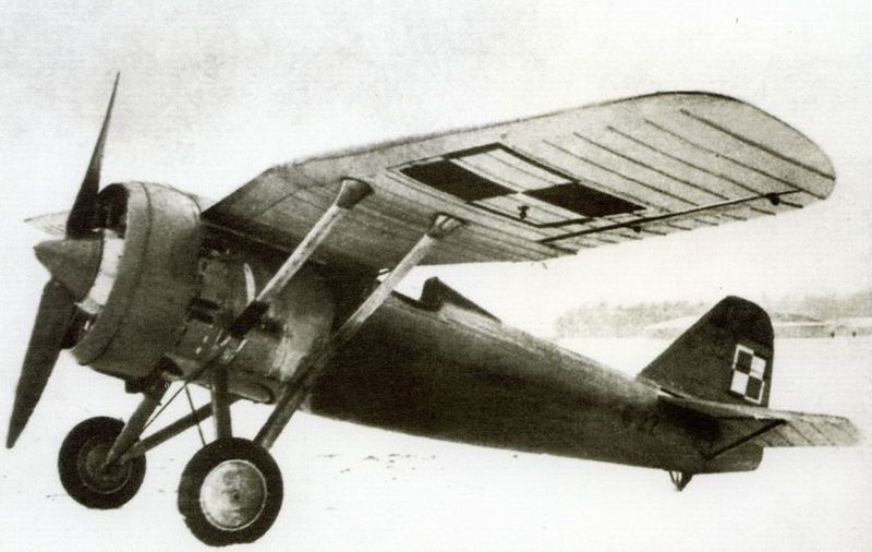 PZL P-7a no. 6.27,  tested in 1933