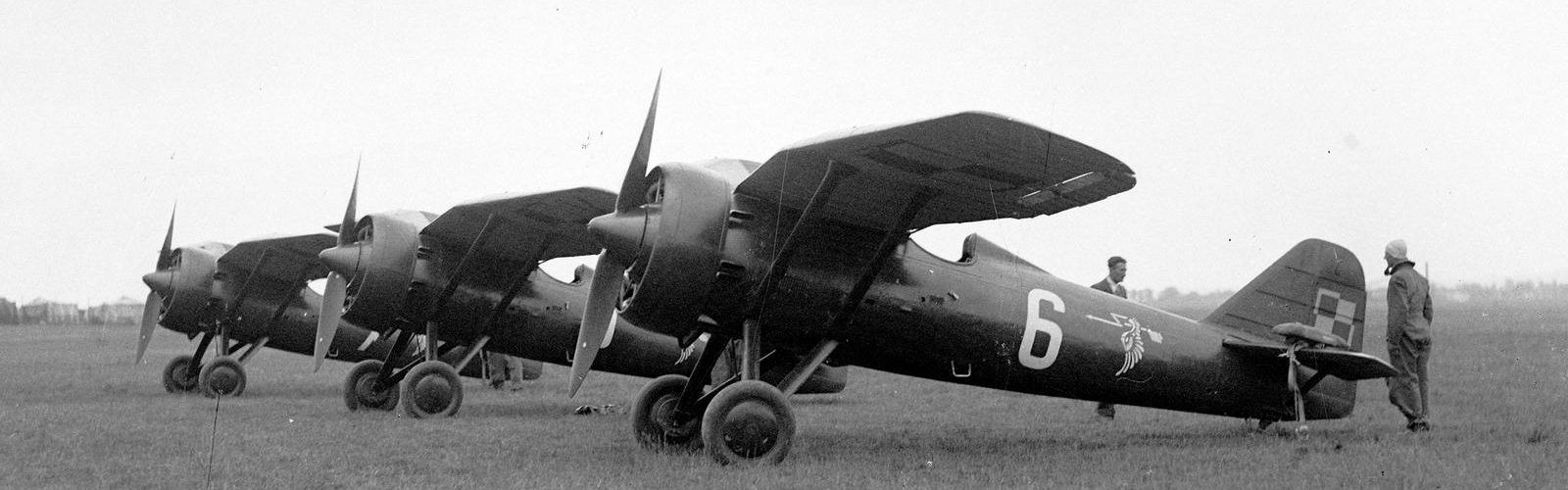 PZL P-7a "White 6" of the 121 Squadron (1)