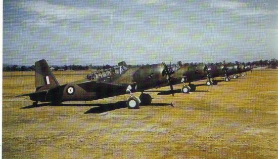 RAAF Vultee Vengeances